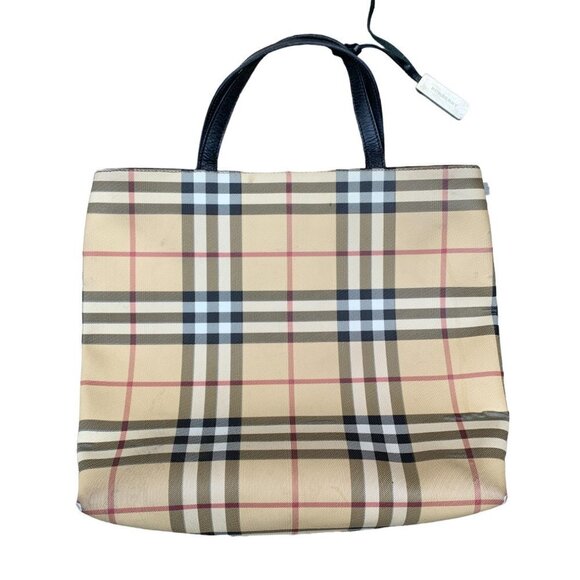 VINTAGE Burberry Novacheck Purse Bag - Picture 6 of 15